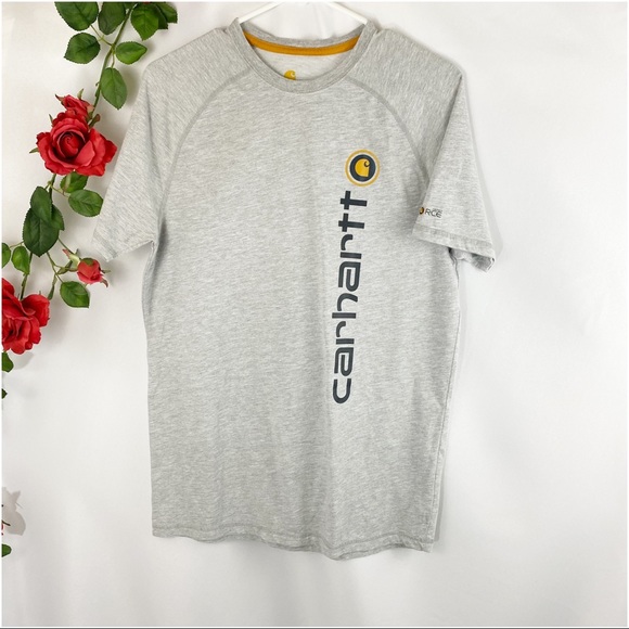 Carhartt Other - Carhartt Force Short Sleeve Casual Gray T-Shirt